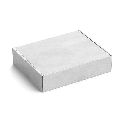 Mailer box kraft con impresión en tapa