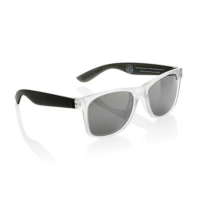 Gafas de sol con lentes de espejo de PC reciclado Gleam RCS