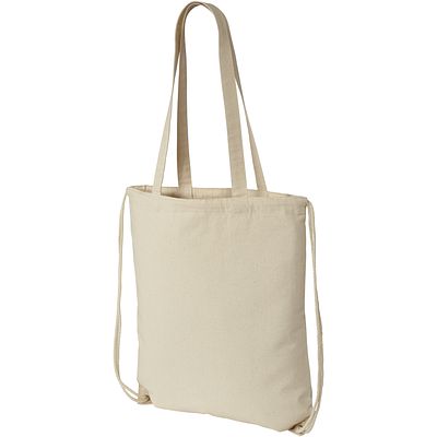 Mochila de cuerdas de algodón de 240 g/m² 6L "Eliza"