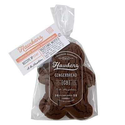 Hombres de pan de jengibre de Hawken ChocoNaranja