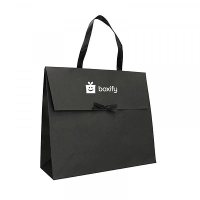 Pouch bolsa papel de calidad premium con lazo